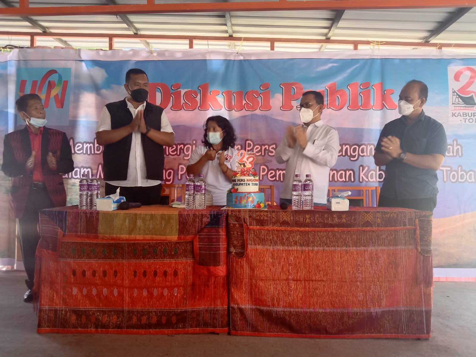 HPN dan Hari Jadi Ke-23 Kabupaten Toba Diperingati Pers dan LSM