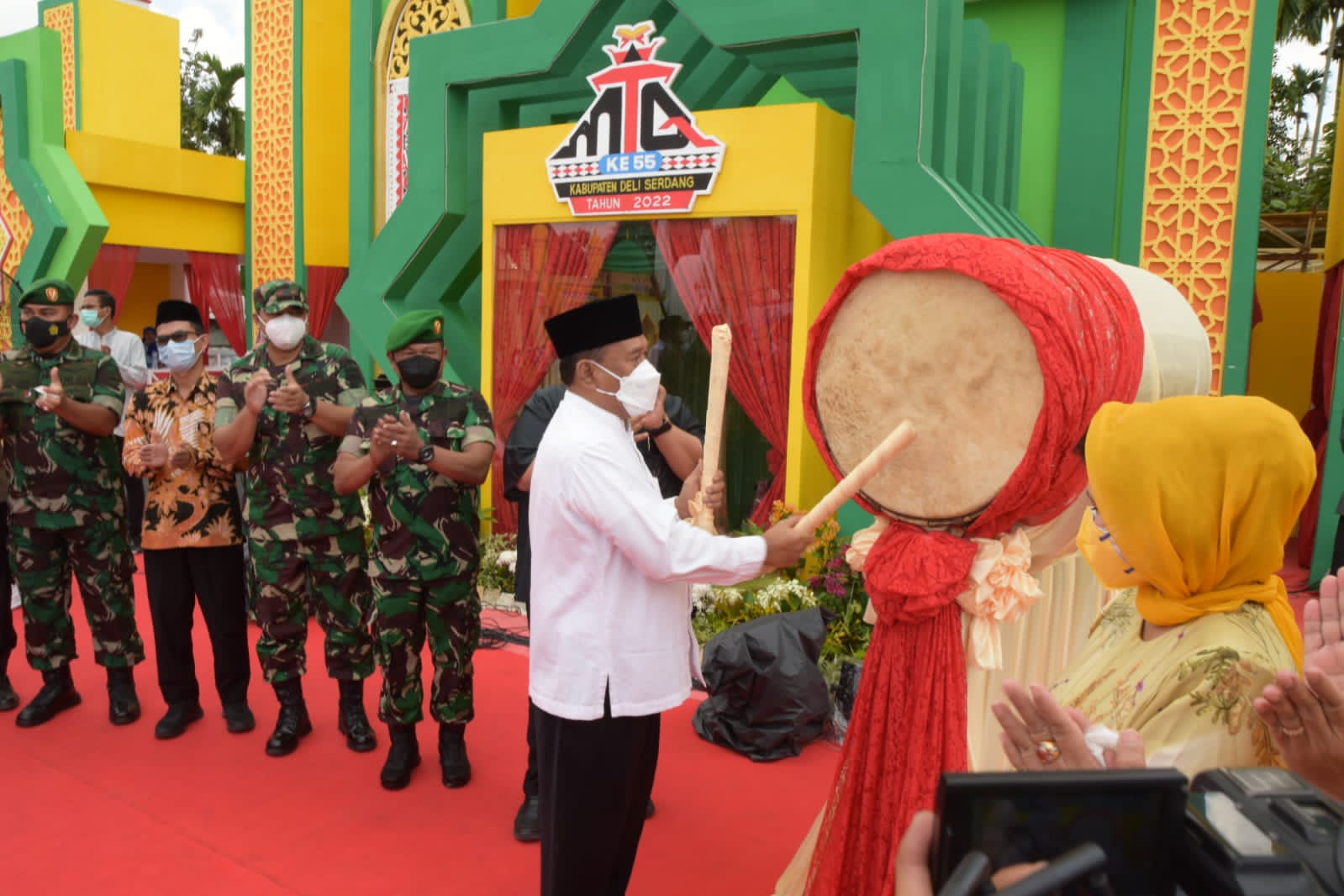 Bupati Deli Serdang Tutup MTQ Ke 55 Tahun 2022.