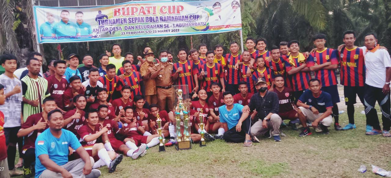 Juara Pertama dan Runner-up Jadi Utusan dari Kec. Bilah Hilir di Turnamen Ramadhan Cup Labuhanbatu