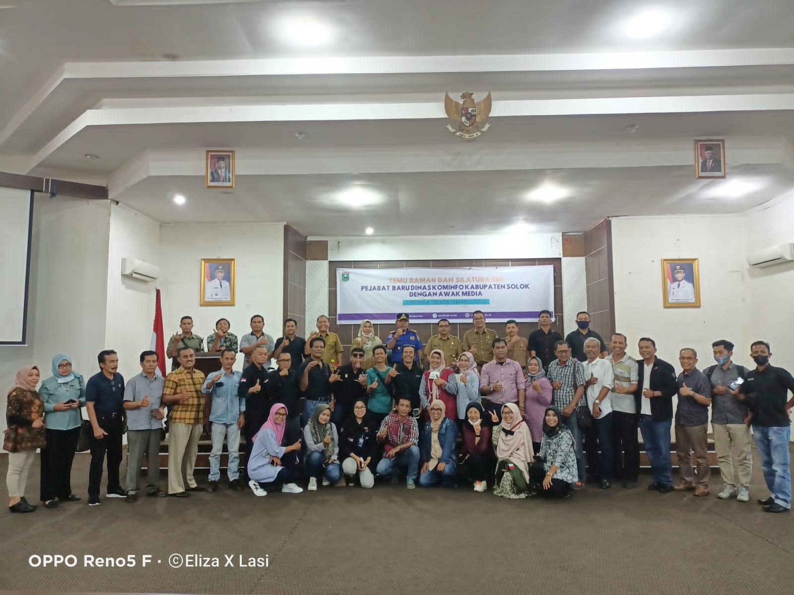 Pererat Tali Silaturahmi dengan Awak Media, Pemkab Solok Menggelar Temu Ramah