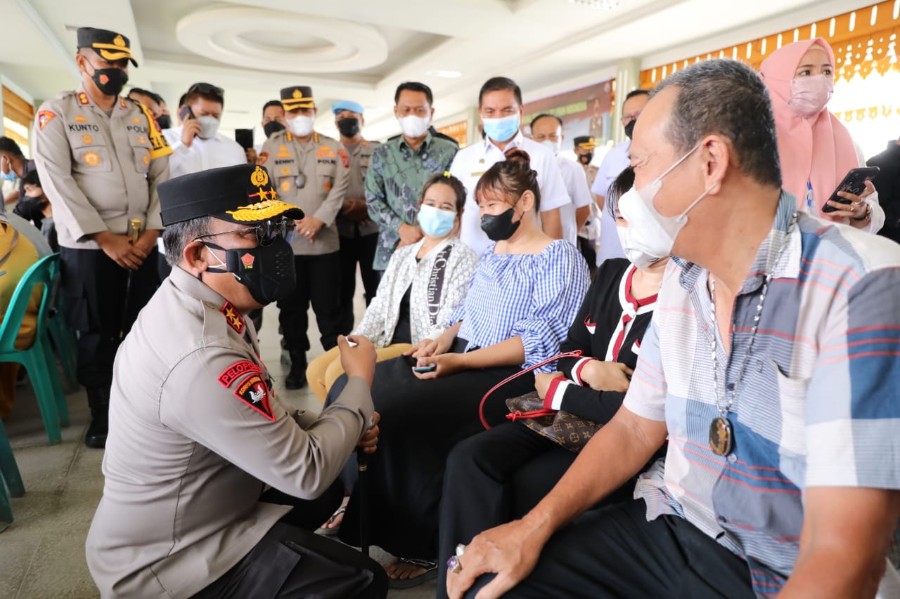 Kapolda Sumut Tinjau Vaksin Anak dan Lansia di Sergai, Irjen Pol Panca Putra : Rapatkan Barisan, Bangun Strategi Percepatan Vaksin
