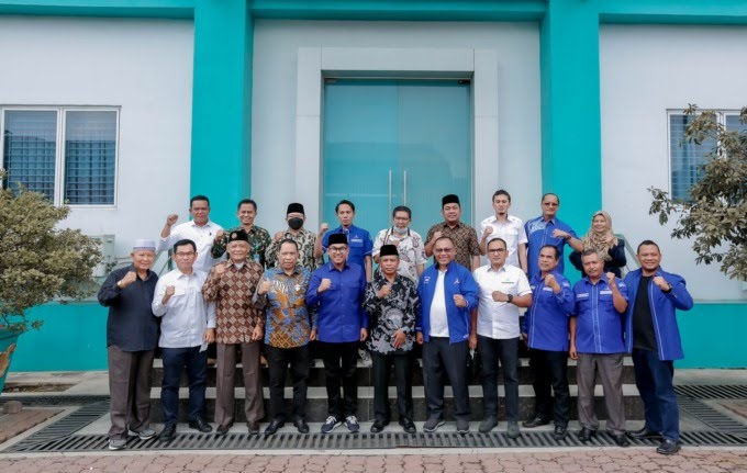 Silaturrahmi ke PW Muhammadiyah Sumut, Lokot Nasution : Mohon Doa Restu Agar PD Memimpin Pada Pilpres 2024