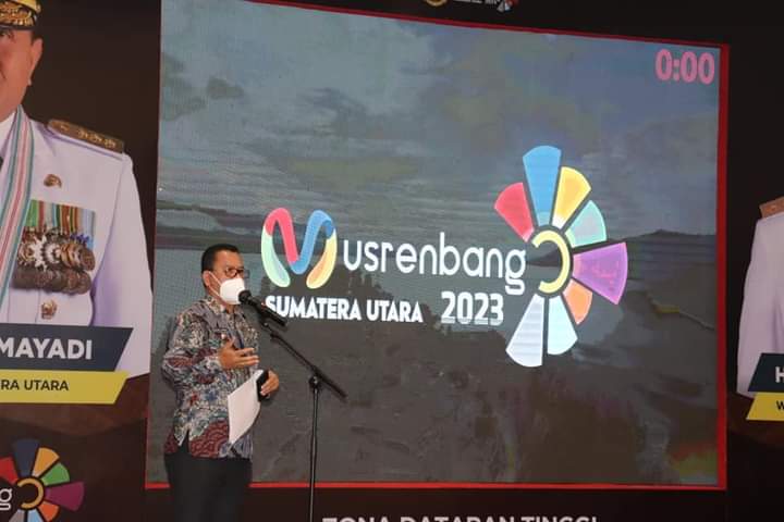 HADIRI PRA MUSRENBANG RKPD PROVSU, BUPATI TOBA USULKAN PERBAIKAN JALAN