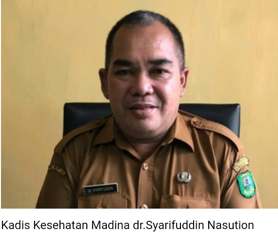 Akhir Maret 2022 Insya Allah Tercapai 70% Target Vaksin Di Madina Kata dr.Syarifuddin Nasution