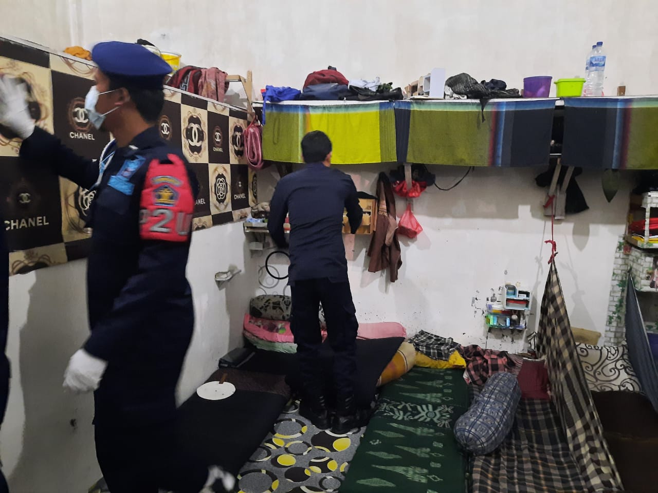 Tangkis Isu Miring, Satops Patnal Lapas Kelas IIB Padangsidimpuan Kanwil Kemenkumham Sumut Grebek Blok Hunian WBP