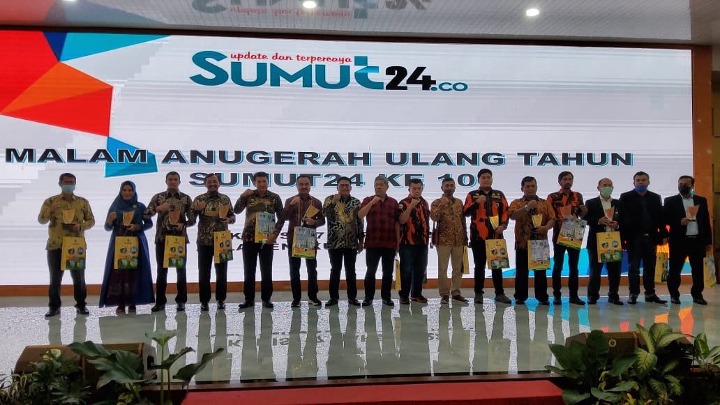 Ketua SAPMA PP Sumut Raih PenghargaanÂ  Anugerah SUMUT24, Firman : Semoga Tetap Konsisten