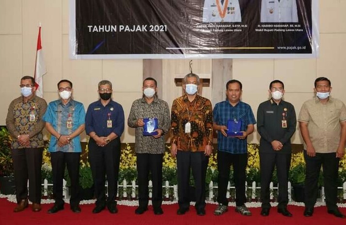 Andar Amin Harahap Beri Dukungan KPP Pratama Padangsidempuan