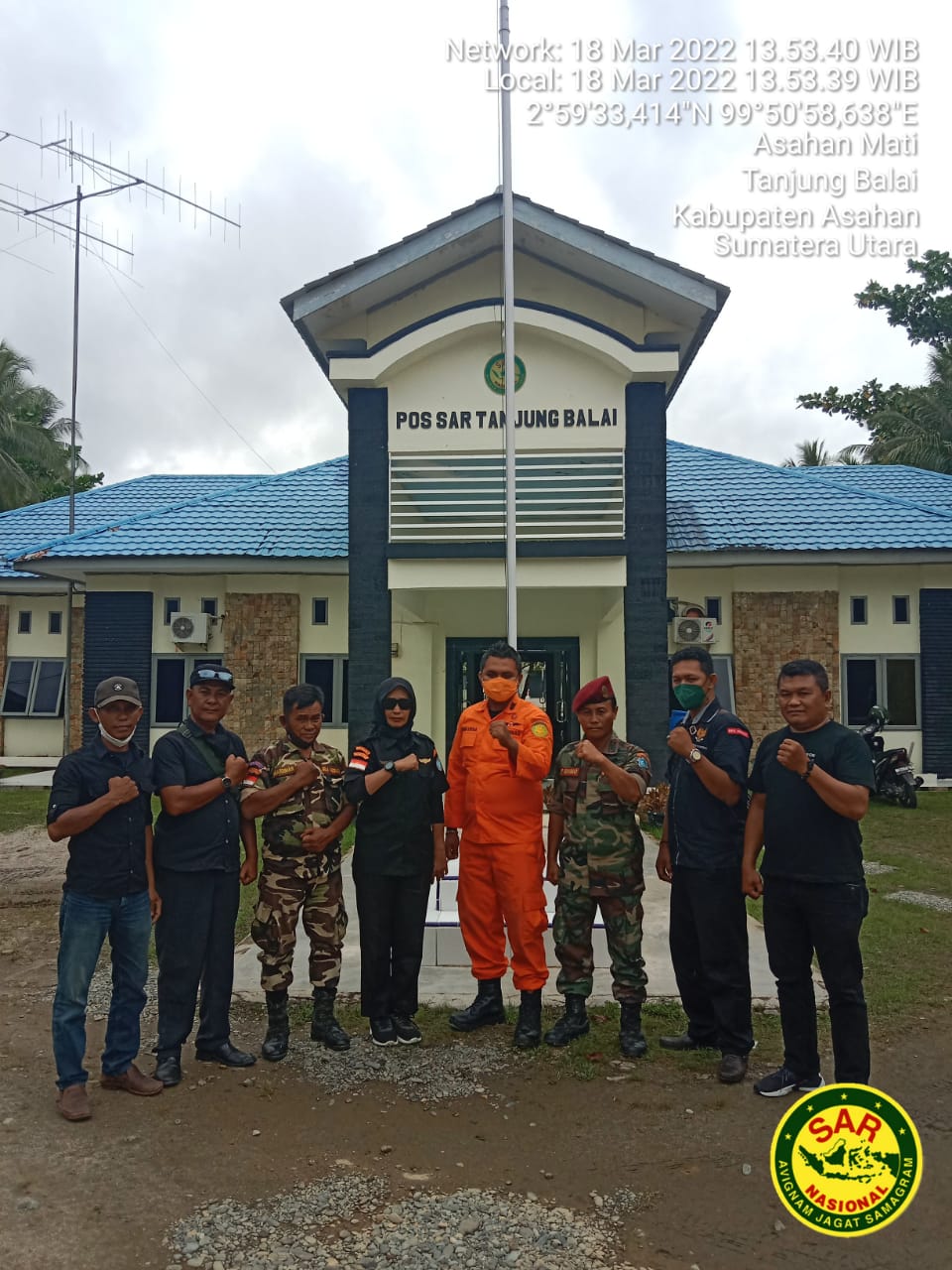 KBNI Bersama AWDI Silaturahmi Dengan Basarnas Asahan - T.Balai