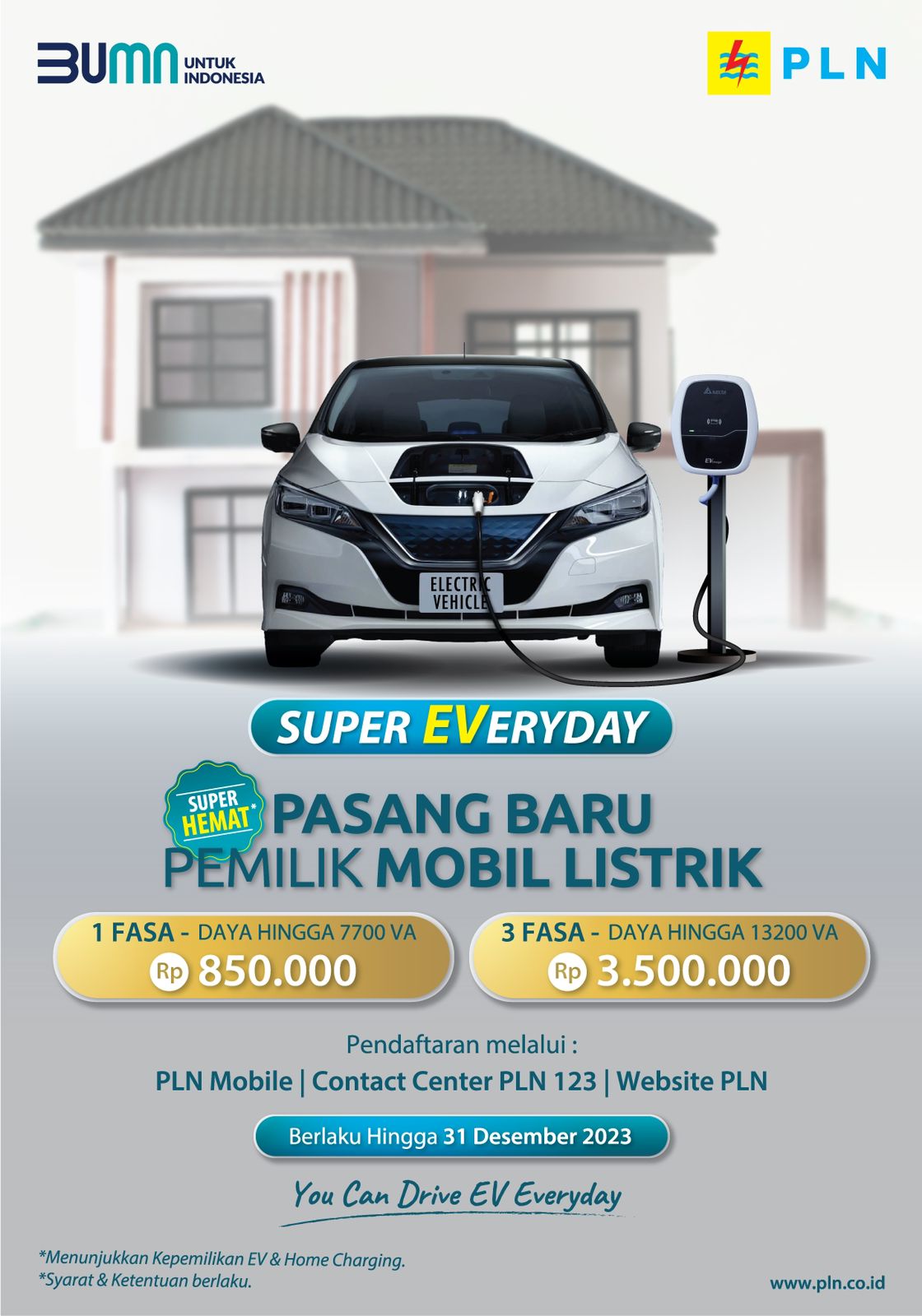 PLN Luncurkan Program Stimulus Kemudahan Bagi Pemilik Kendaraan Listrik