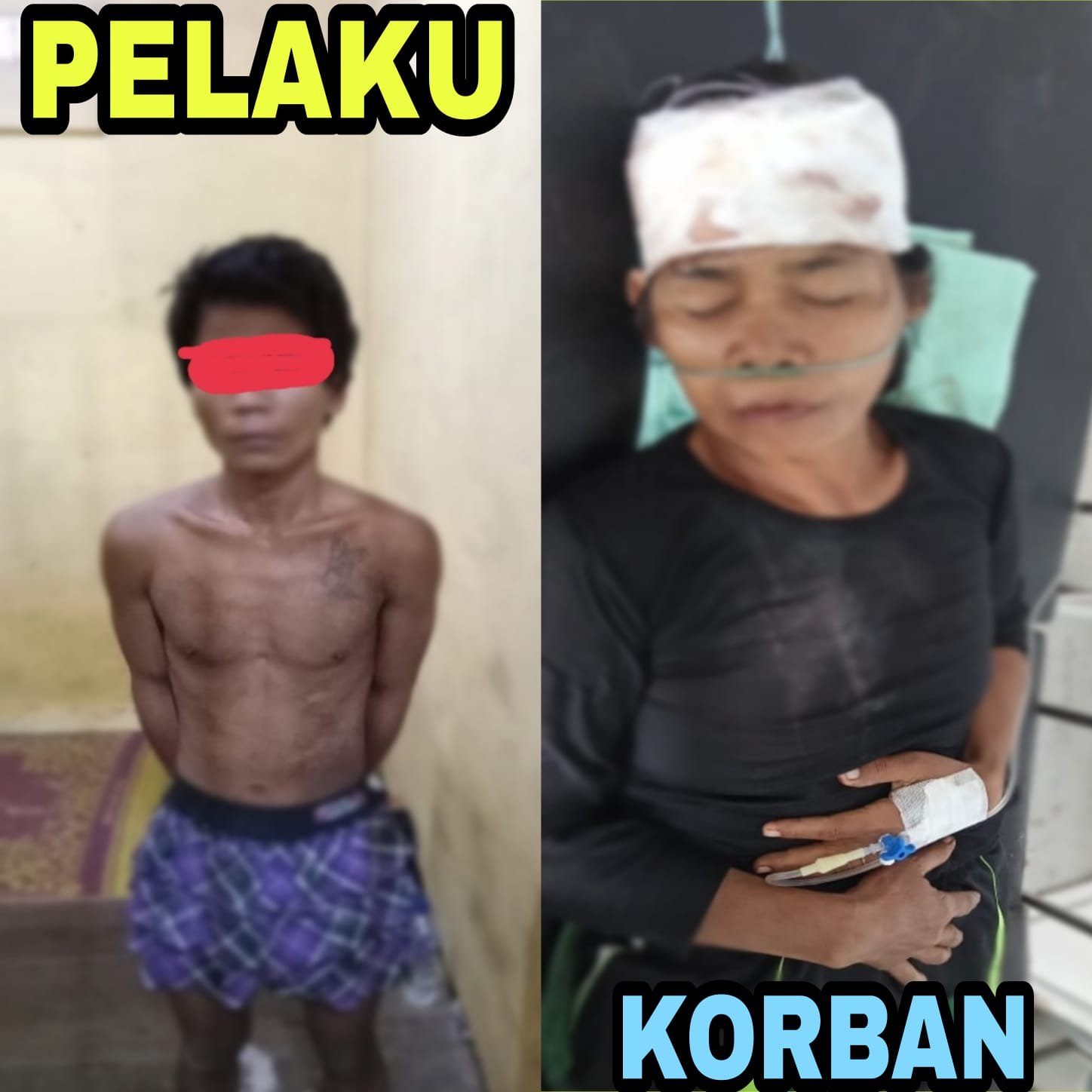 DalamTempo 2 Jam Polres Madina Bekuk Pelaku Pembacokan Ibu Kandung, AKBP Reza : Pelaku AG Jika Ada Gangguan Jiwa Kasusnya Ditutup