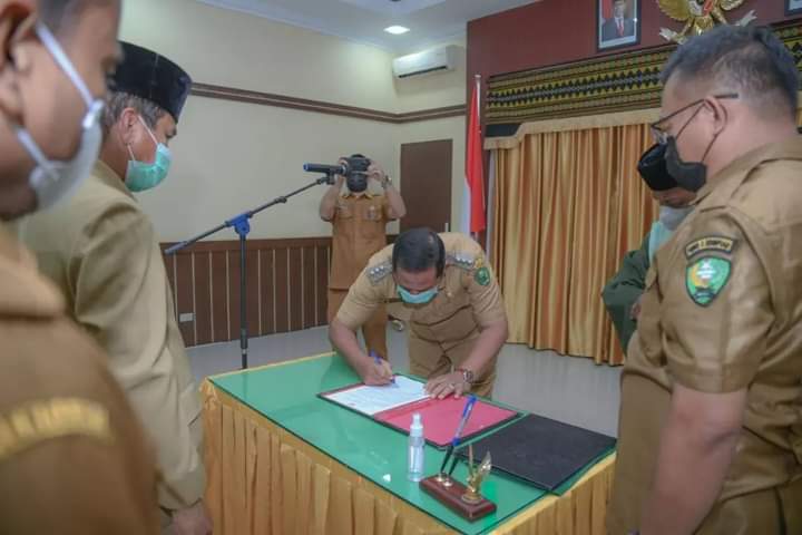 Walikota Padangsidempuan Lantik Ir Parimpunan Siregar Menjadi Staf Ahli