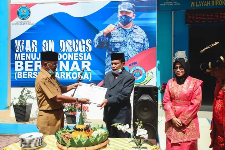 Sekdakab Madina Hadiri Perayaan HUT ke-20 BNN