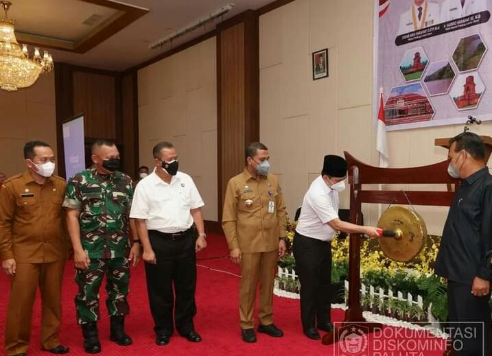 Bupati Paluta Membuka Kegiatan Musrenbag RKPD 2022 Kabupaten Paluta