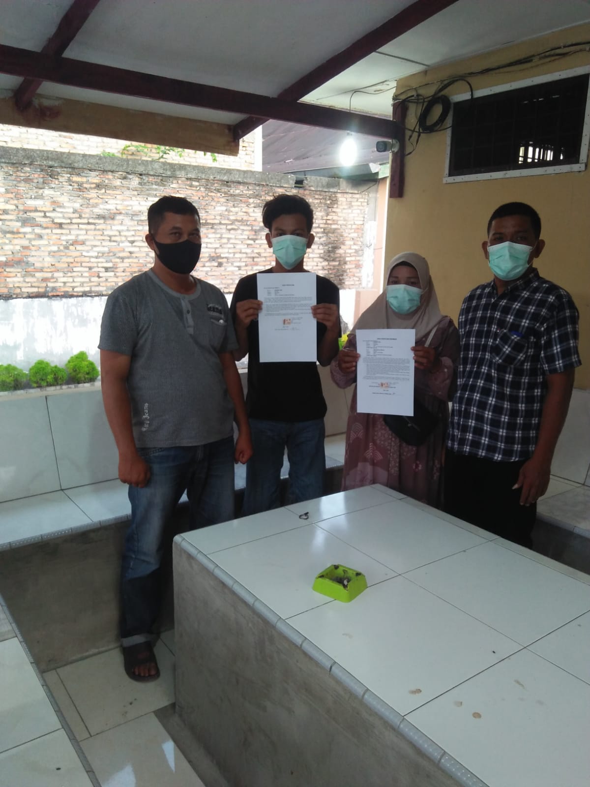 Polsek Air Joman Polres Asahan Restorative Justice Kasus Pencurian Buah Kelapa Sawit