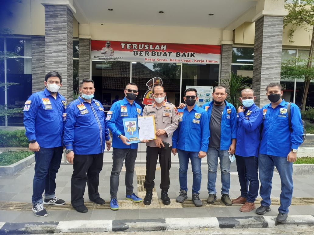 KNPI Medan Geruduk Mapoldasu Tolak Kenaikan Minyak Goreng