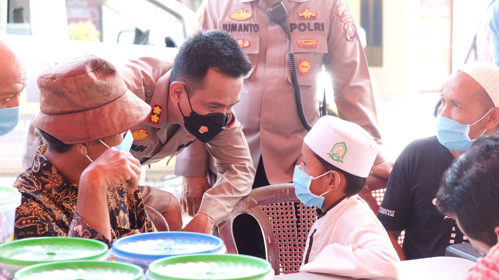 Polres Tanjung Balai Undi Hadiah Lucky Draw Vaksin