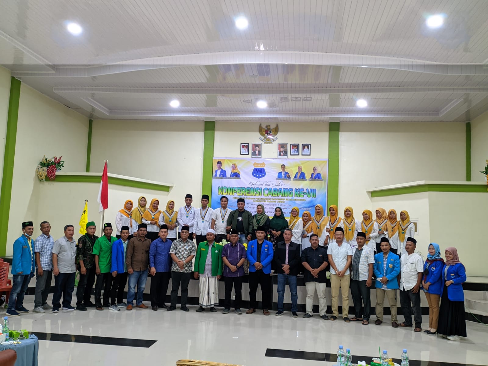 Plt Bupati Palas Membuka Konfercab Ke VII PC PMII Palas, Rahmat Terpilih Sebagai Ketua