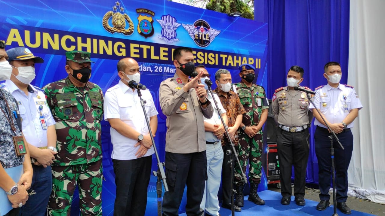 Waka Polda Sumut: E-Tilang Ini Dapat Merekam Nomor Plat Mobil, Mengetahui Siapa Pemilik Kendaraan
