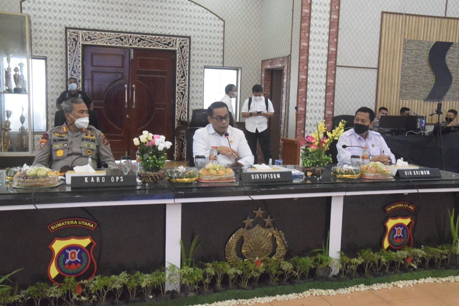 Ada Apa?, Direktur Tipidum Bareskrim Polri Brigjen Pol Andi Rian Djajadi Berkunjung ke Polda Sumut