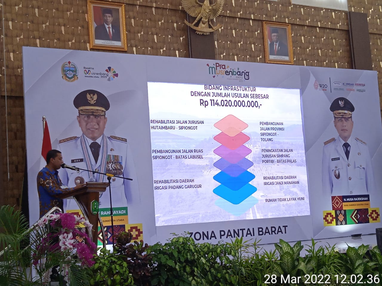 Pra Musrenbang RKPD Sumatera Utara 2023, Bupati Paluta Tidak Main-Main Lebih Kurang Rp 262 M,Ini Rinciannya.
