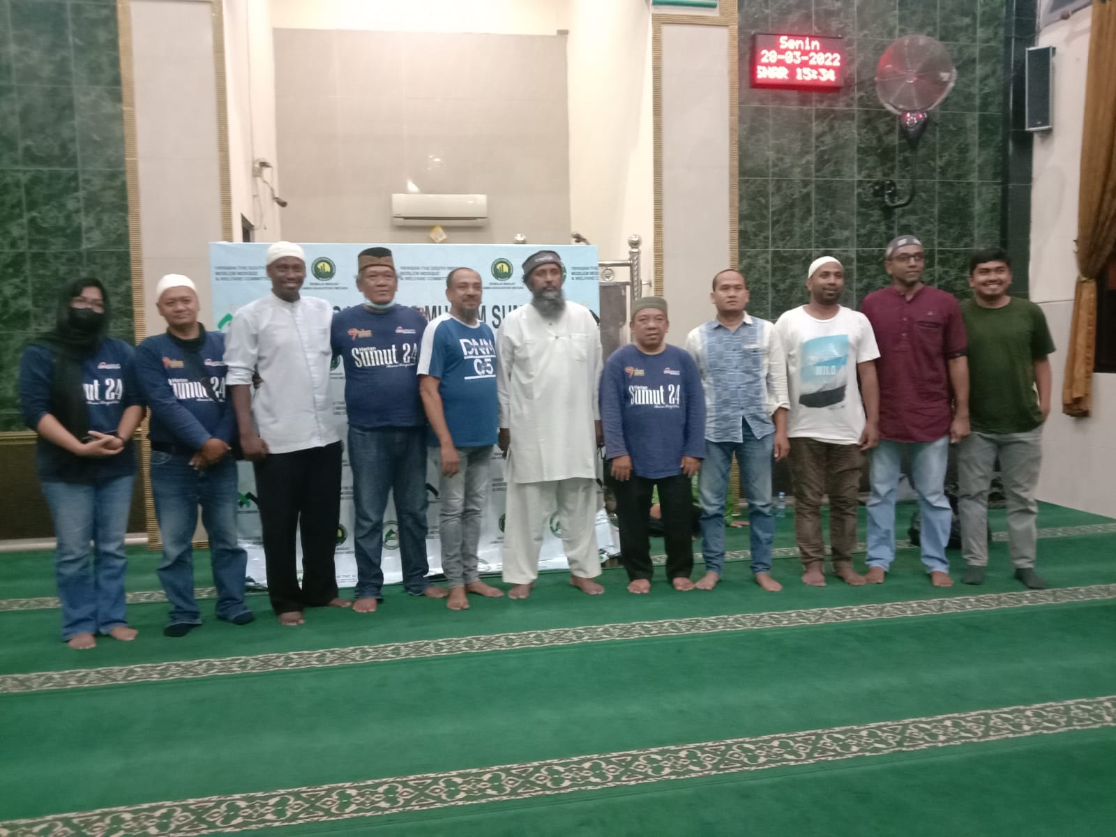 Jelang Ramadhan 1443 H, Harian SUMUT24 Group Kolaborasi Dengan YIM Sumut Menggelar Malam Punggahan