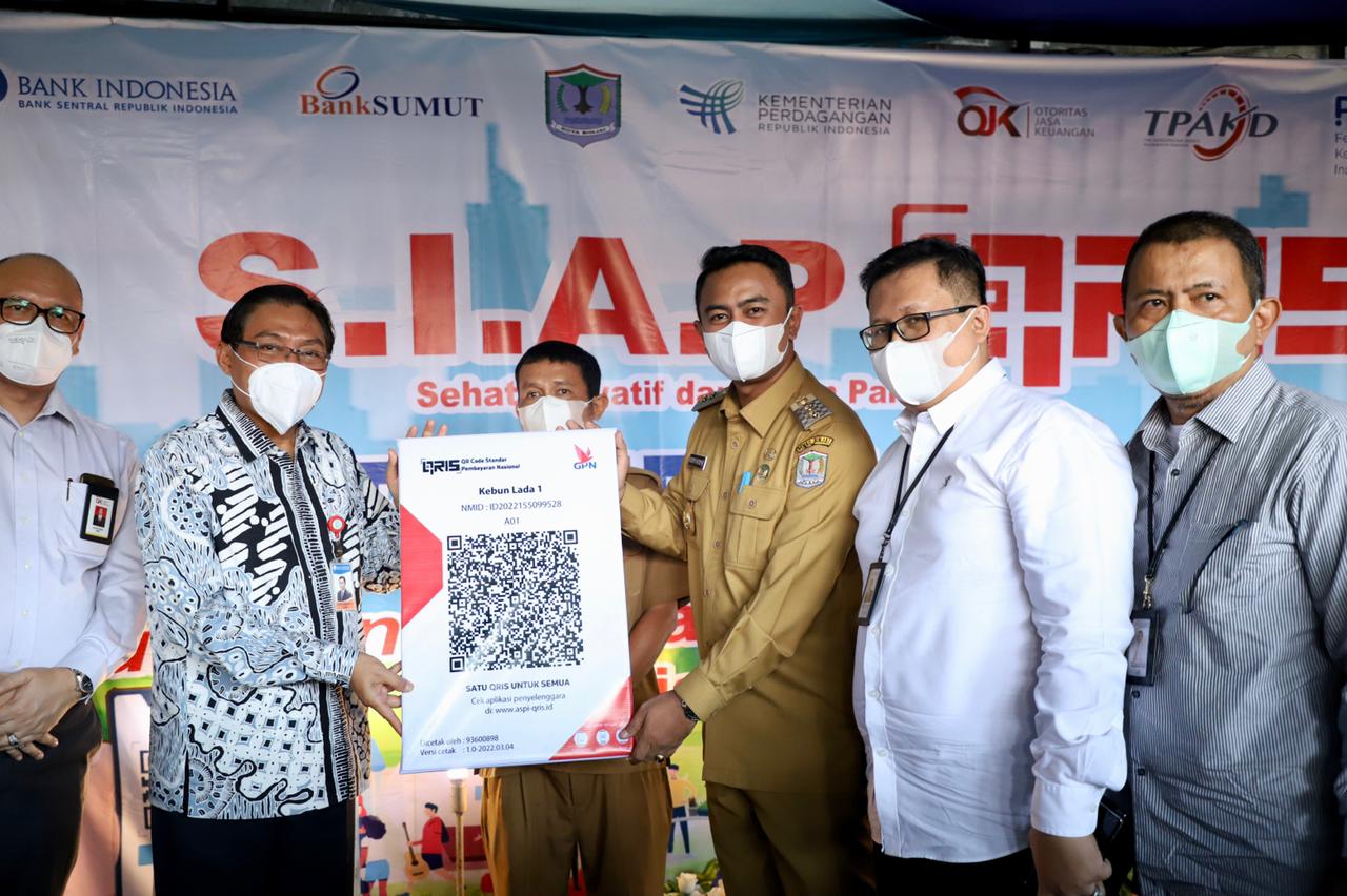 Bank Sumut Luncurkan e-Pasar di Binjai , Jawab Pergerakan Ekonomi di Tengah Pandemi