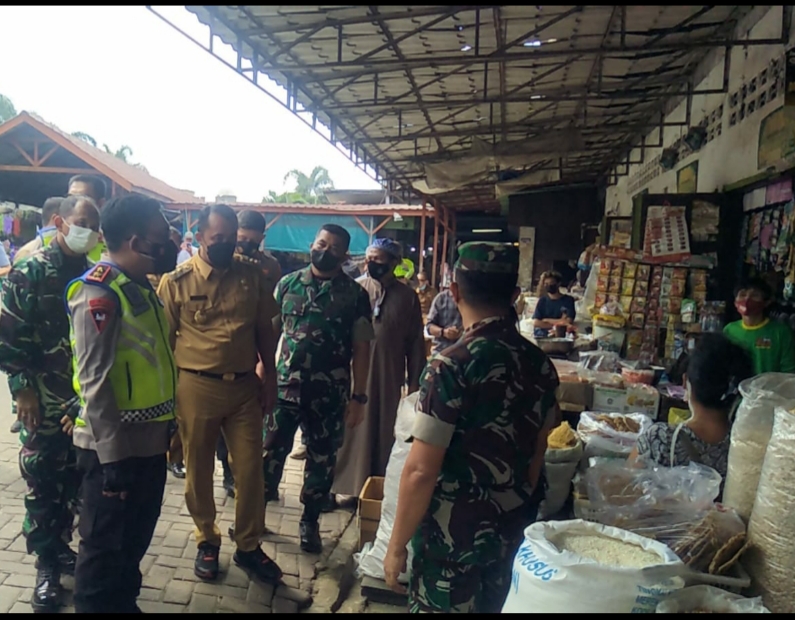 Kapolda Sumut Sidak ke Pasar Simpang Limun, Ini Yang Dilakukannya