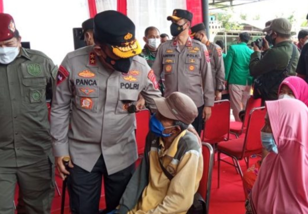 Kapoldasu Ajak Warga Vaksin Booster Agar Masyarakat Tetap Sehat Saat Menjalankan Ibadah Puasa dan Merayakan Idul Fitri.