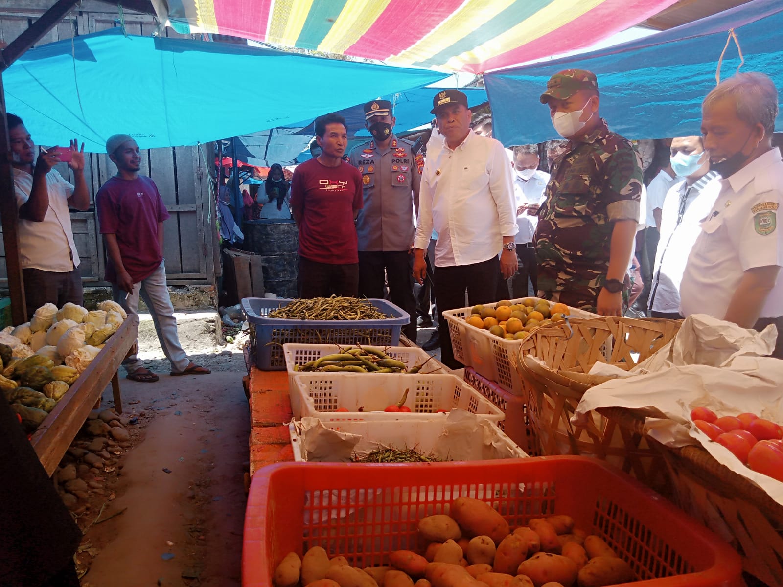Jelang Bulan Ramadhan,  Bupati Madina Pantau Harga Kebutuhan Pokok.