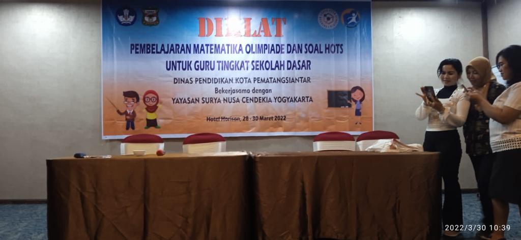 Gelar kompetensi  Guru di Siantar Anggaran Diambil Dari Dana Bos