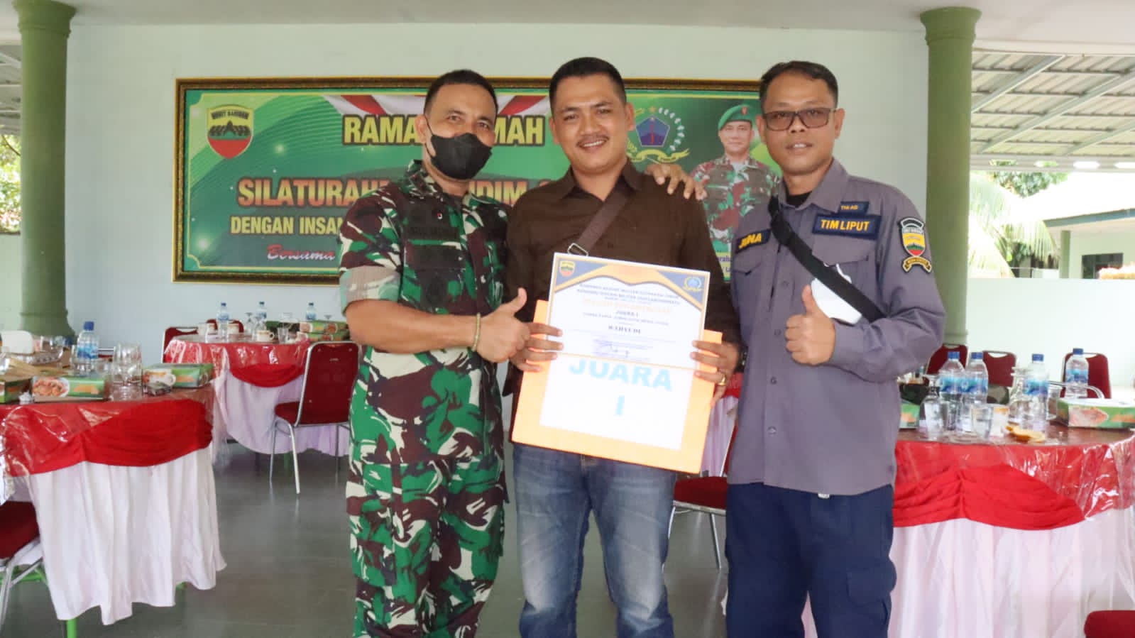 Wartawan Sumut24 Raih Juara I Pada Lomba Karya Tulis Jurnalistik Kodim 0209/LB