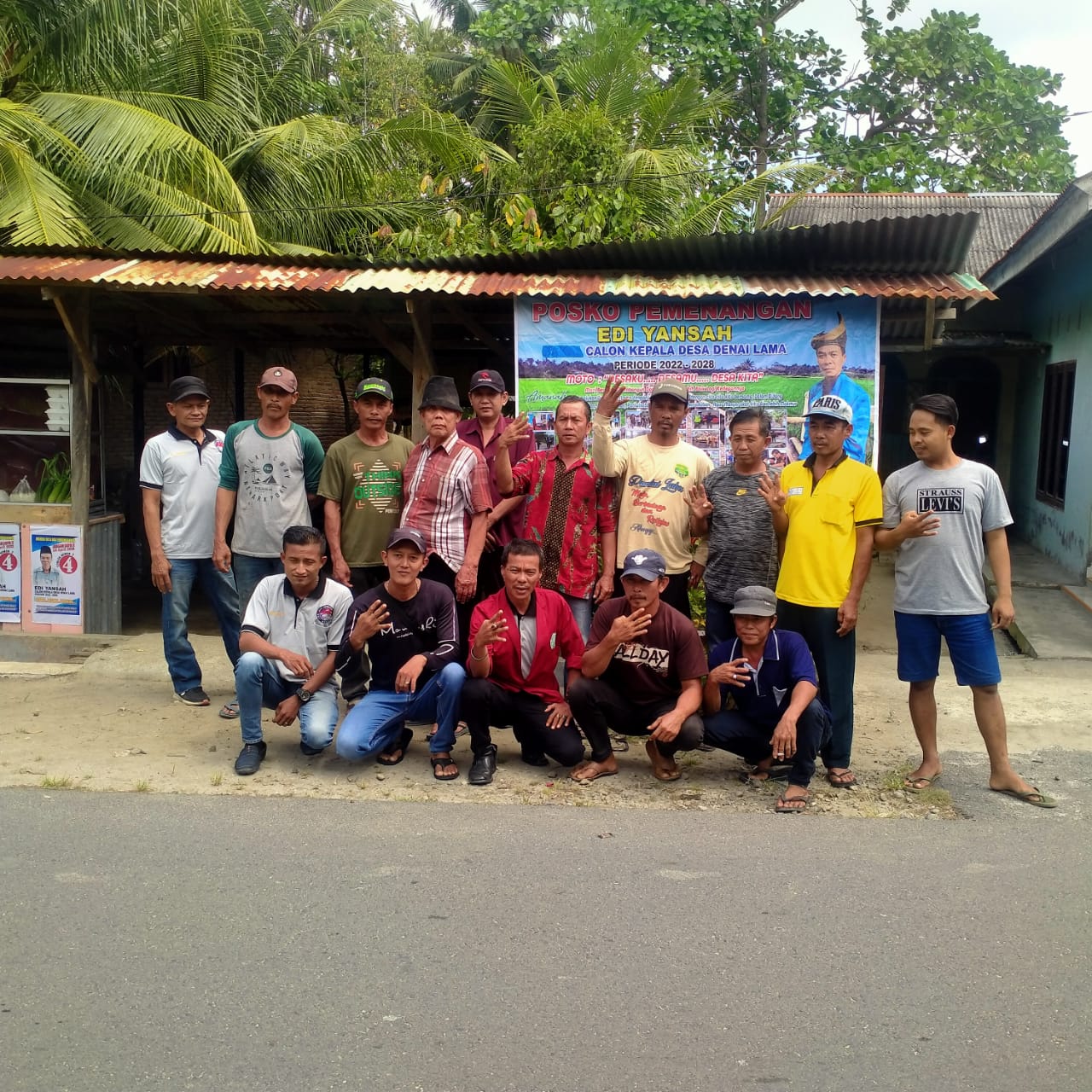 MPPds dan IJBP Bersilaturrahmi Dengan Cakades Edi Yansah