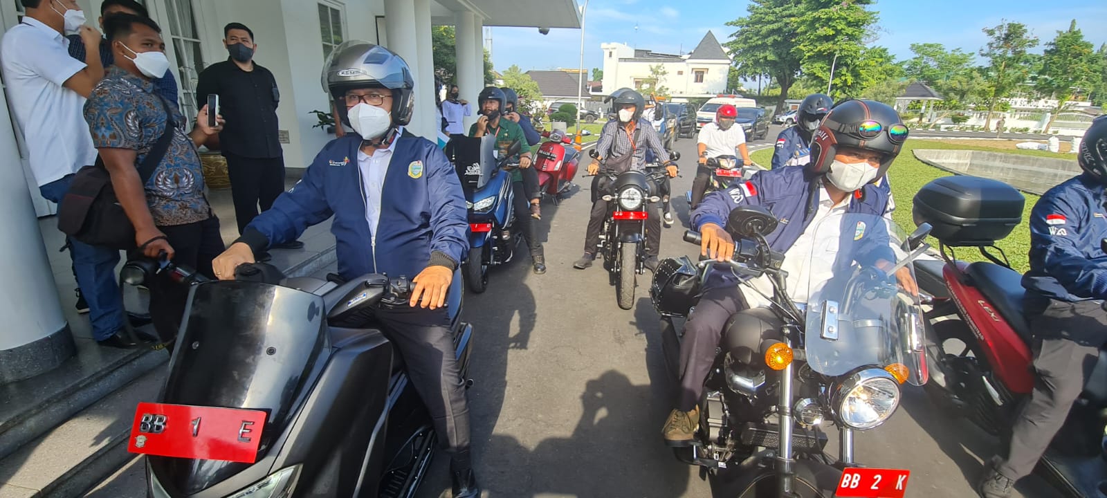 Musrenbang Provinsi Sumut Diwarnai Konvoi Motor Para Kepala Daerah