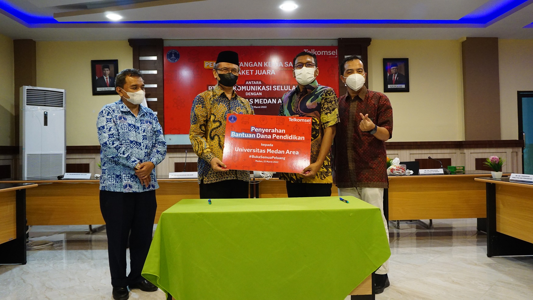 Telkomsel Gandeng Universitas Medan Area Hadirkan Layanan Paket Juara Khusus untuk Kenyamanan Belajar Daring