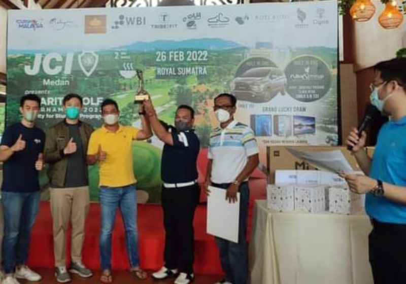 Tourism Malaysia dan JCI Medan Sukses Gelar Charity Golf untuk Stunting