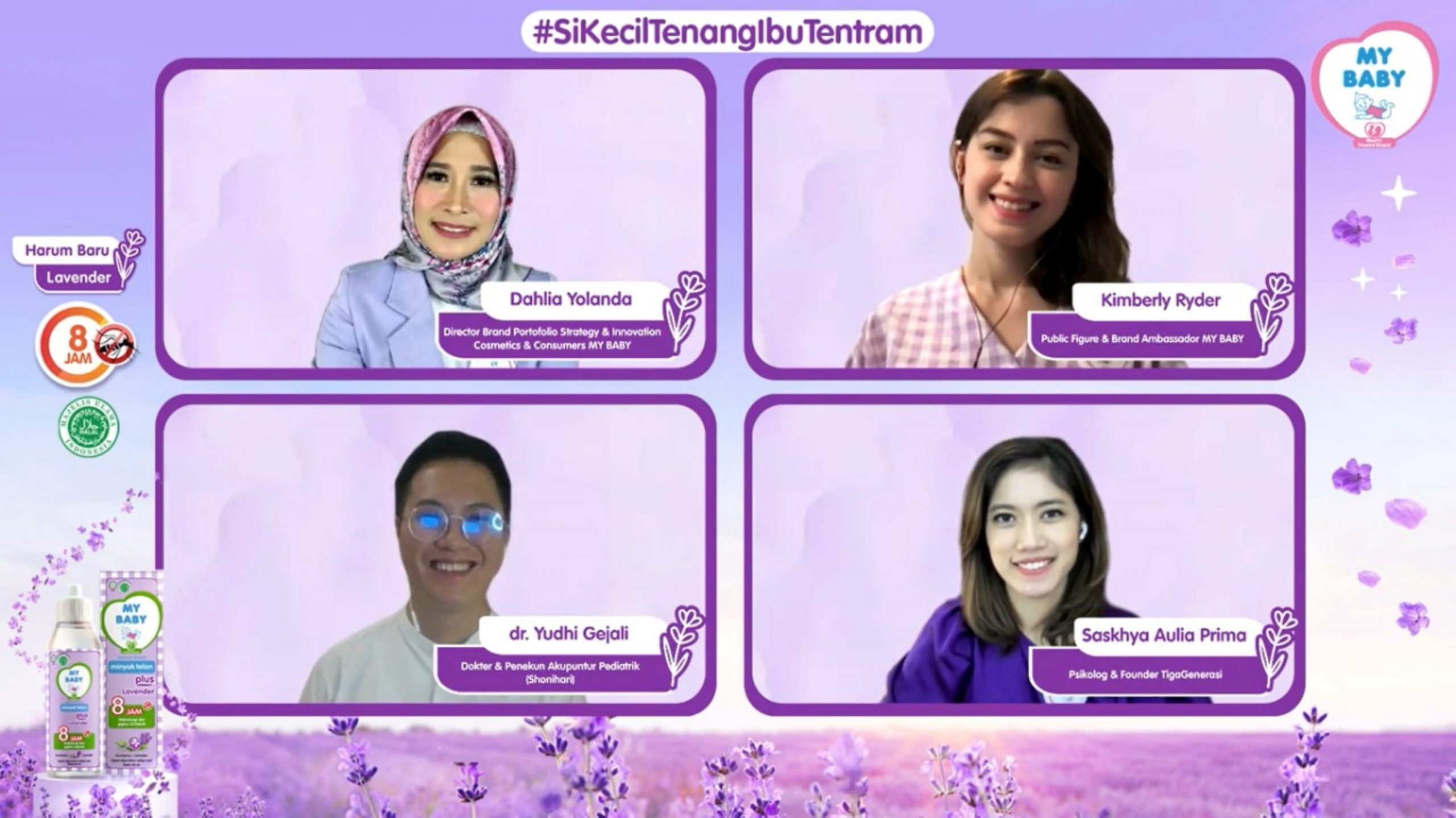 MY BABY Minyak Telon Plus Lavender 8 Jam Memberikan SolusiAgar #SiKecilTenangIbuTentram, Ibu Rentan Stress Saat Si Kecil Rewel