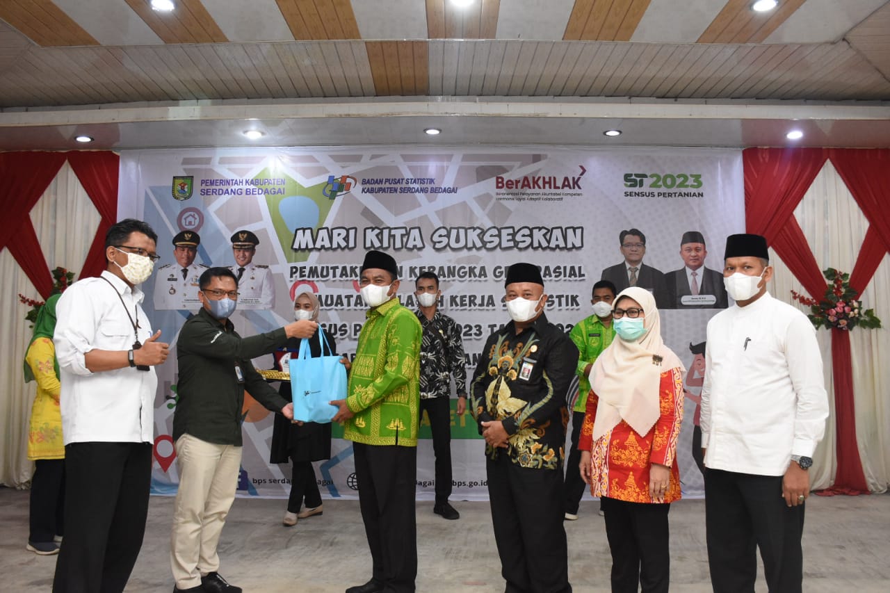 Pemkab Sergai - BPS Sumut Sinergi Pemutakhiran Data Pertanian