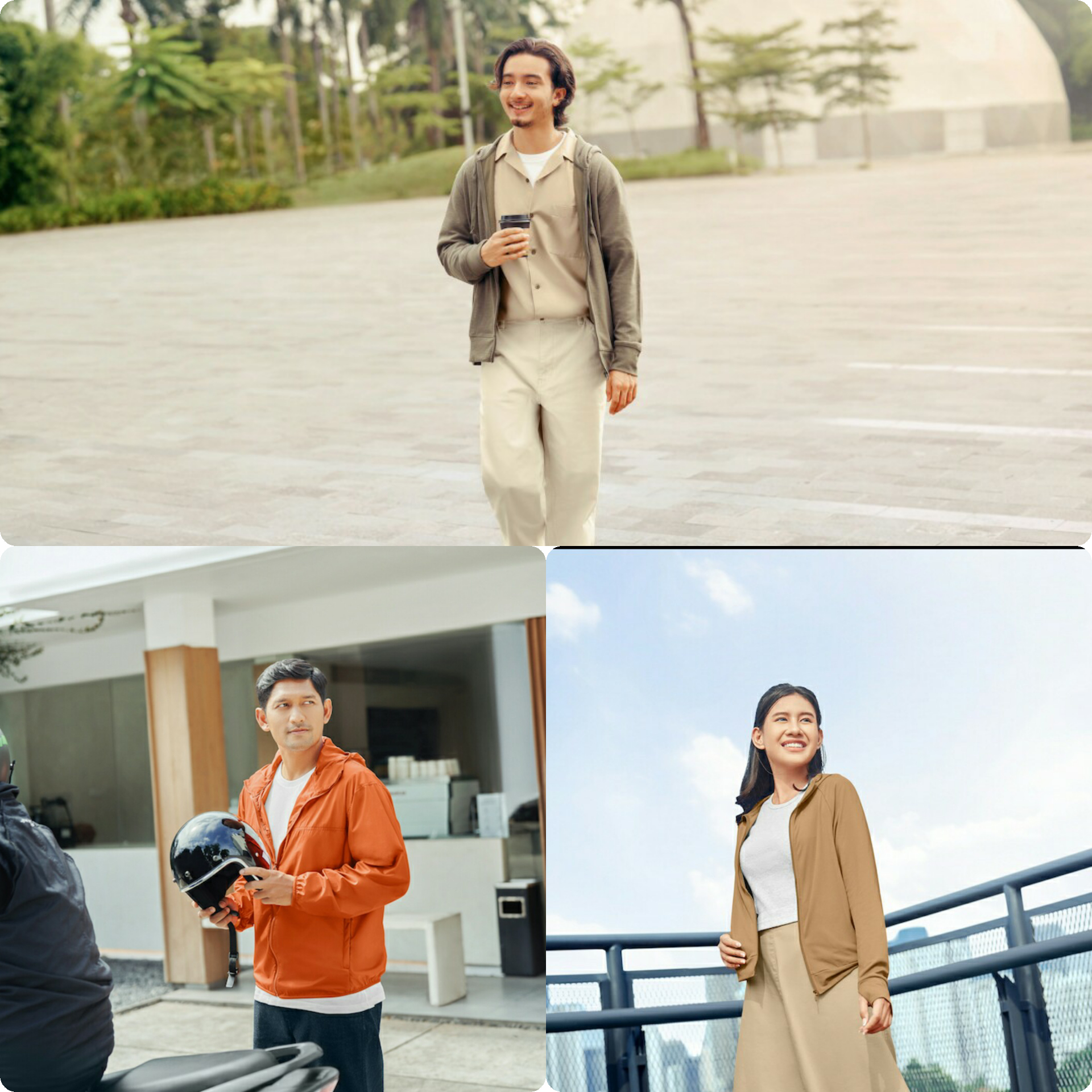Halau 90% Sinar UV, UNIQLO UV Protection Bebaskan Beraktivitas di Bawah Matahari