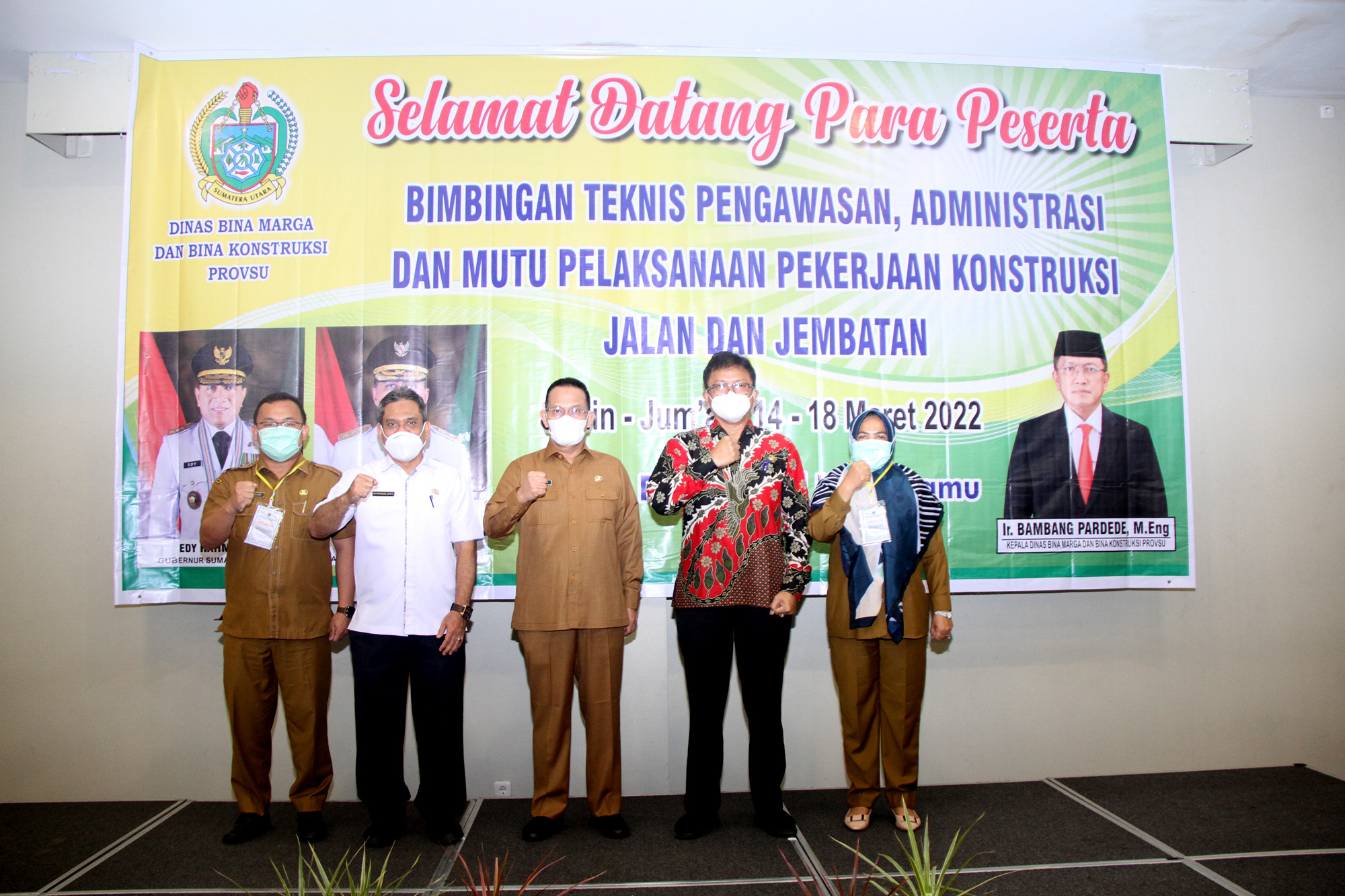 Dinas BMBK Sumut Gelar Bimtek, Ini Kata Bambang Pardede