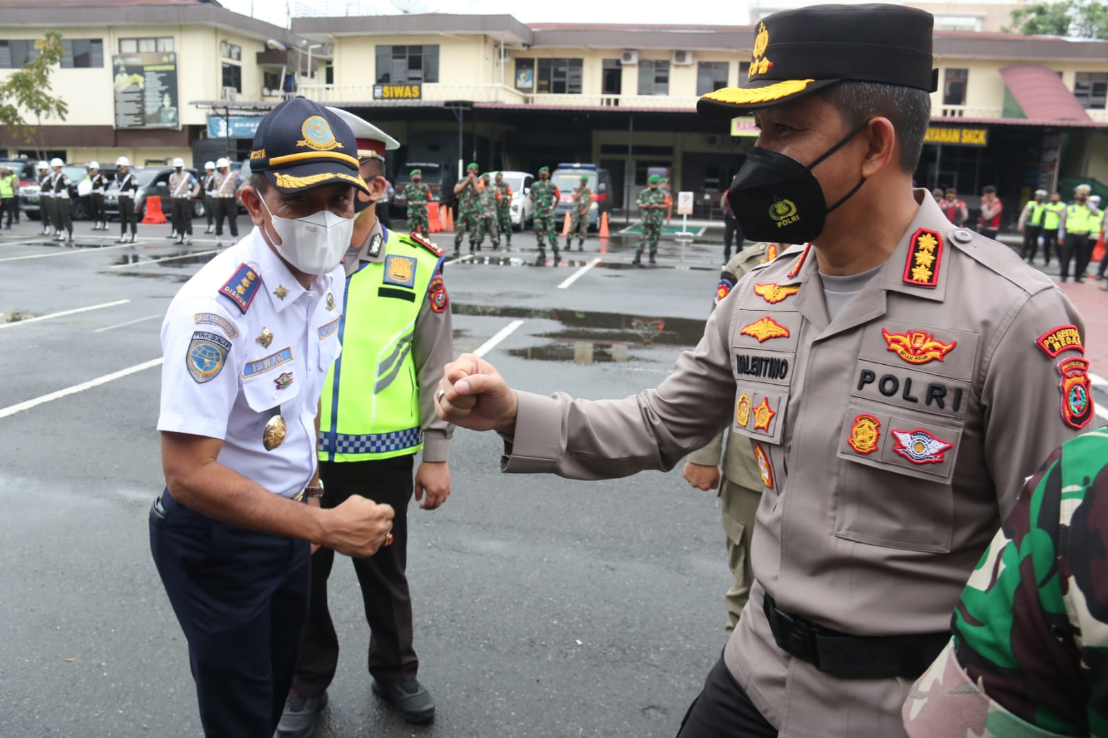 Pemko Medan Ikutin Apel Gelar Pasukan Ops Keselamatan Toba 2022
