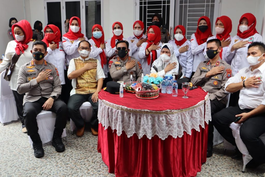 DPD RKLA Sumut dan Polda Sumut Gebyar Vaksinasi Pertama, Kedua dan Booster