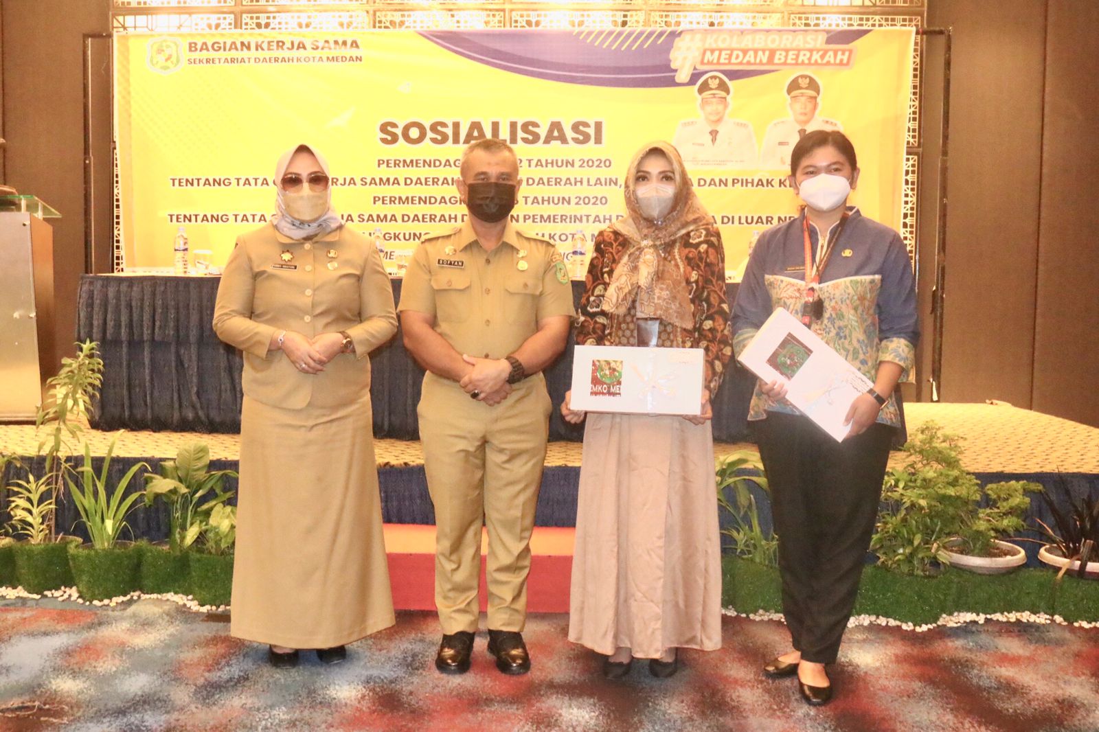 OPD di Lingkungan Pemko Medan Diberi Sosialisasi tentang Tata Cara Perikatan Kerja Sama