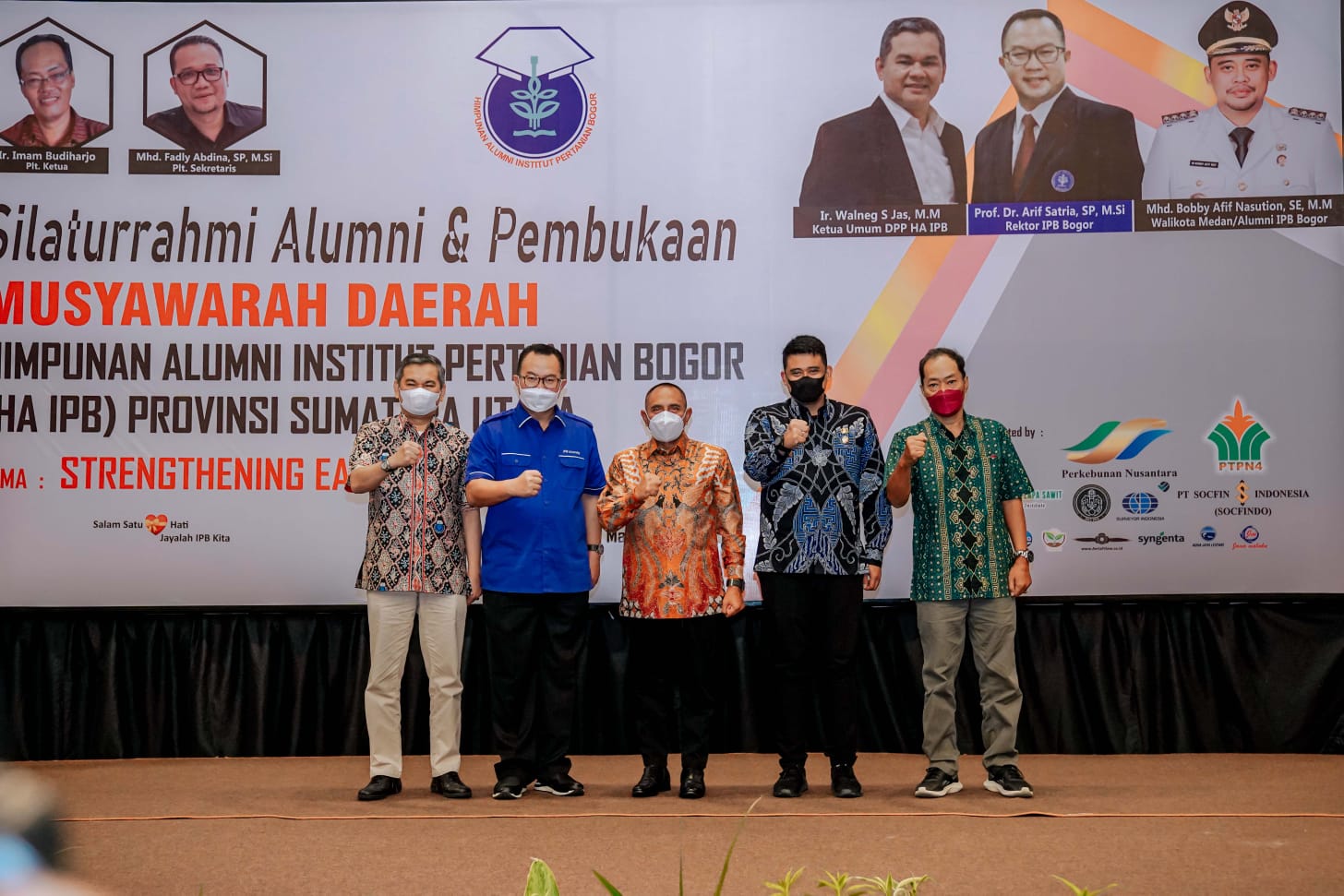 Bobby Nasution Harap HA IPB Sumut Peran AktifÂ  Ciptakan Kota Medan Penuh Berkah