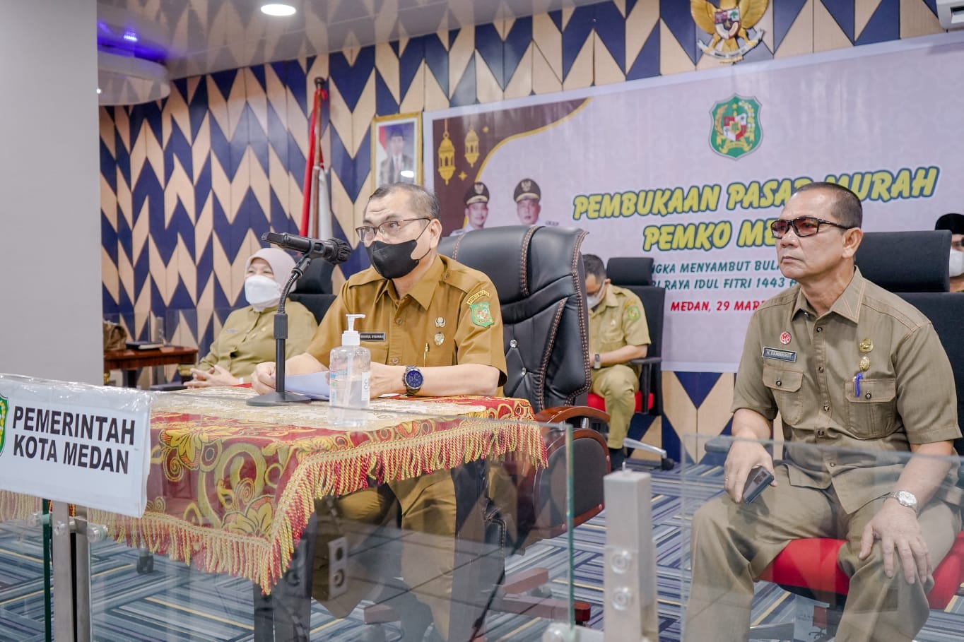Pemko Medan Buka 151 Titik Pasar Murah, Penyalahgunaan Wewenang Dipastikan Dapat Sanksi Berat