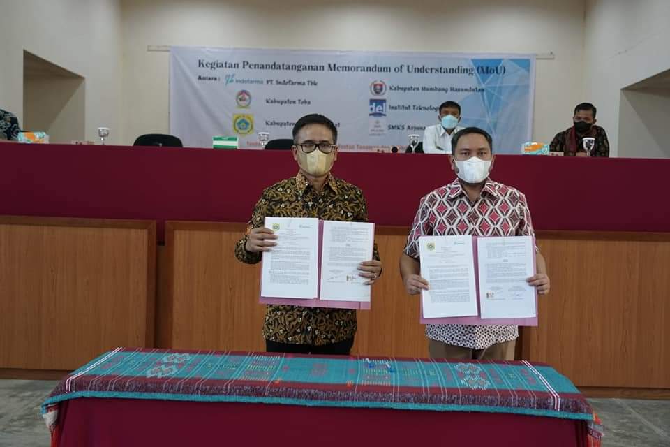 Pemkab Pakpak Bharat Jalin Kerja Sama Dengan PT INDOFARMA