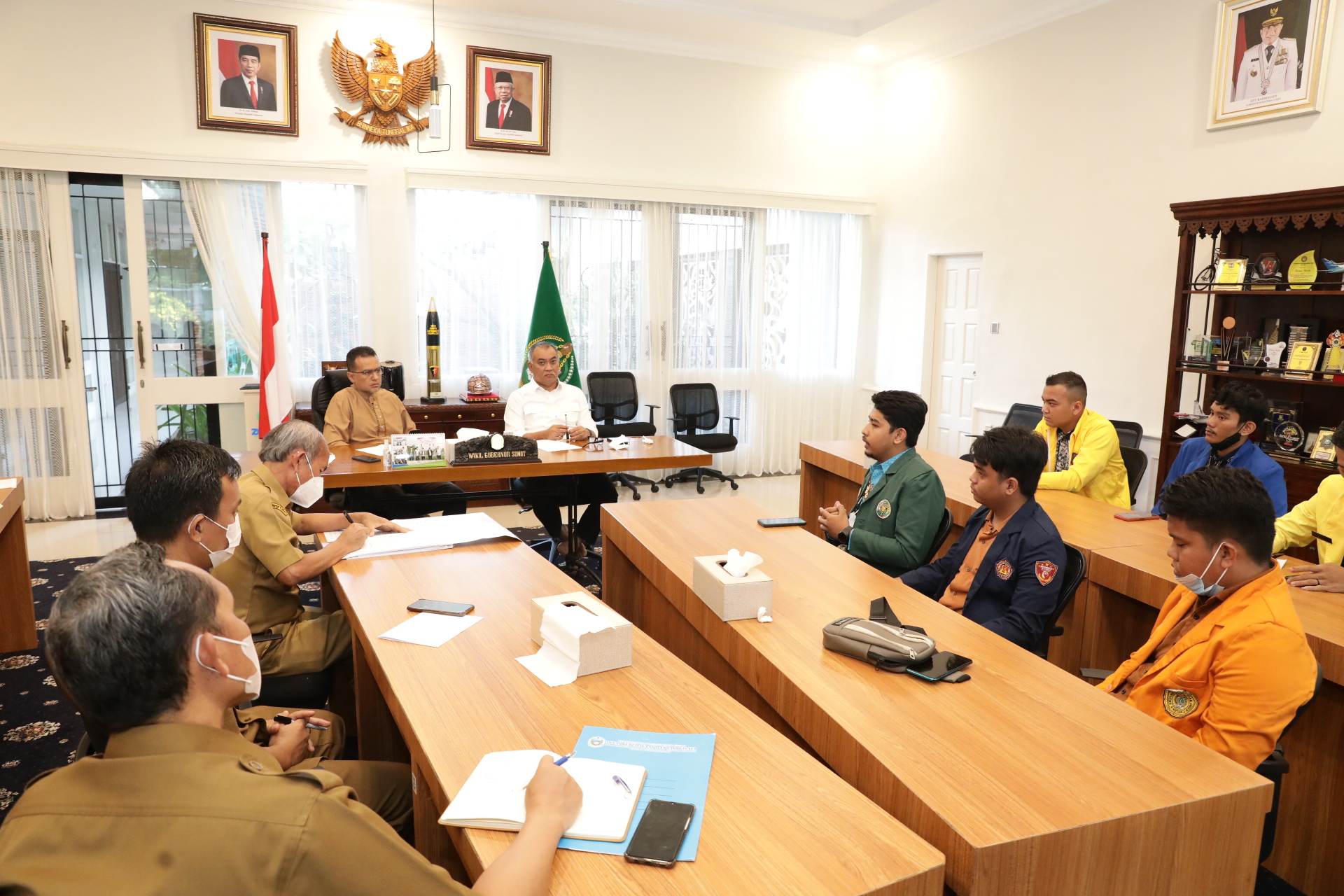 Musa Rajekshah Apresiasi Kepedulian dan Rasa Cinta BEM SI Sumut Terhadap Pembangunan Daerah