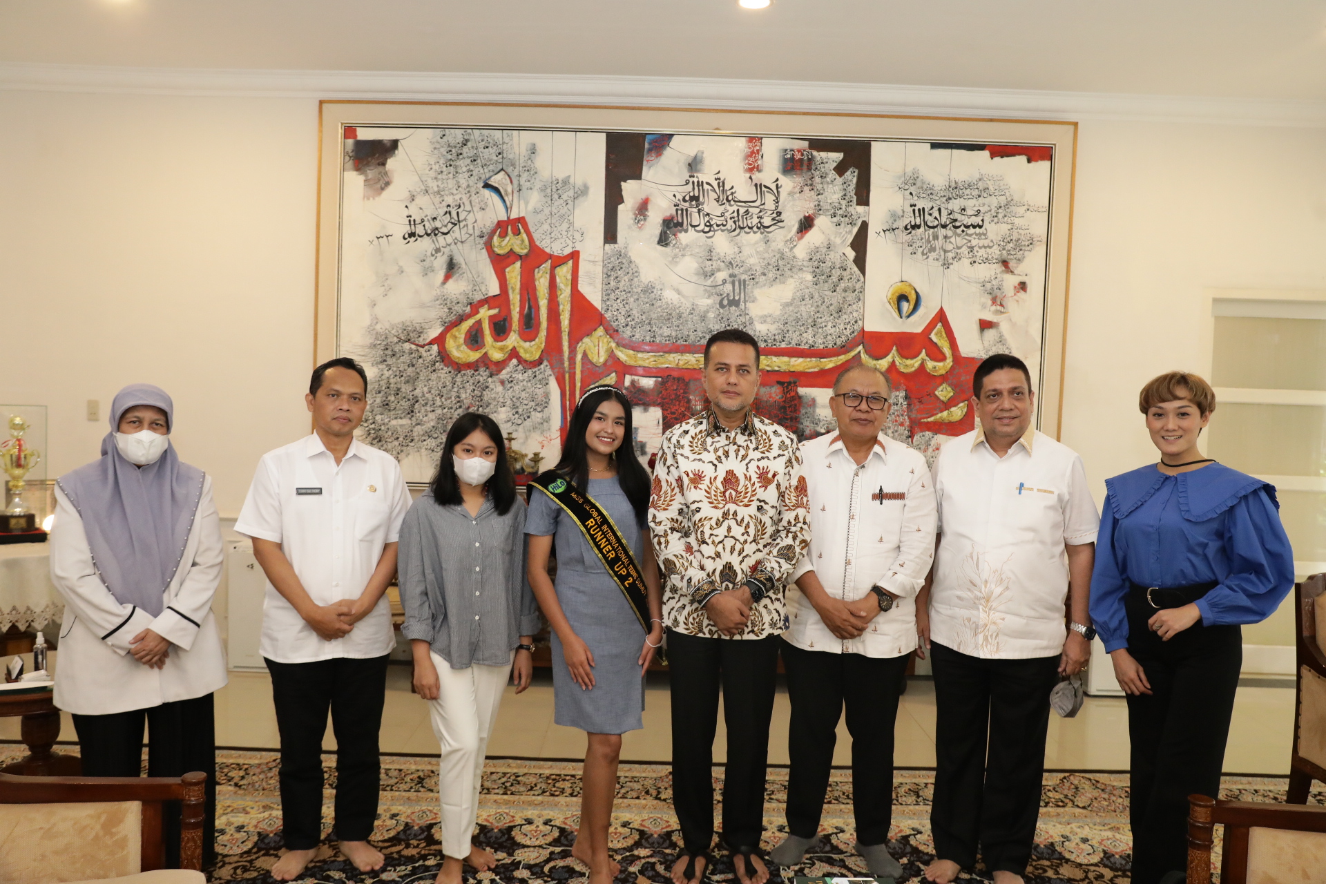 Wakili Indonesia ke Turki,  Musa Rajekshah Beri Pesan dan Semangat ke Sakinah Ginting