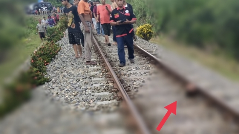 Pria Paruh Tewas Digilas KA di Gunting Saga, Ini Kronologisnya