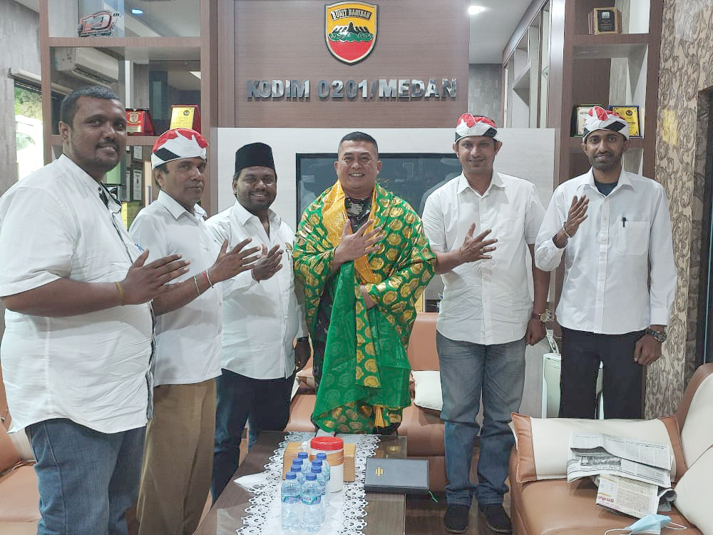 PHDI Kota Medan Silaturahmi Dengan Kodim 0201 Medan, Ferry Muzawwad : Menyambut Naik Kehadiran Pengurus
