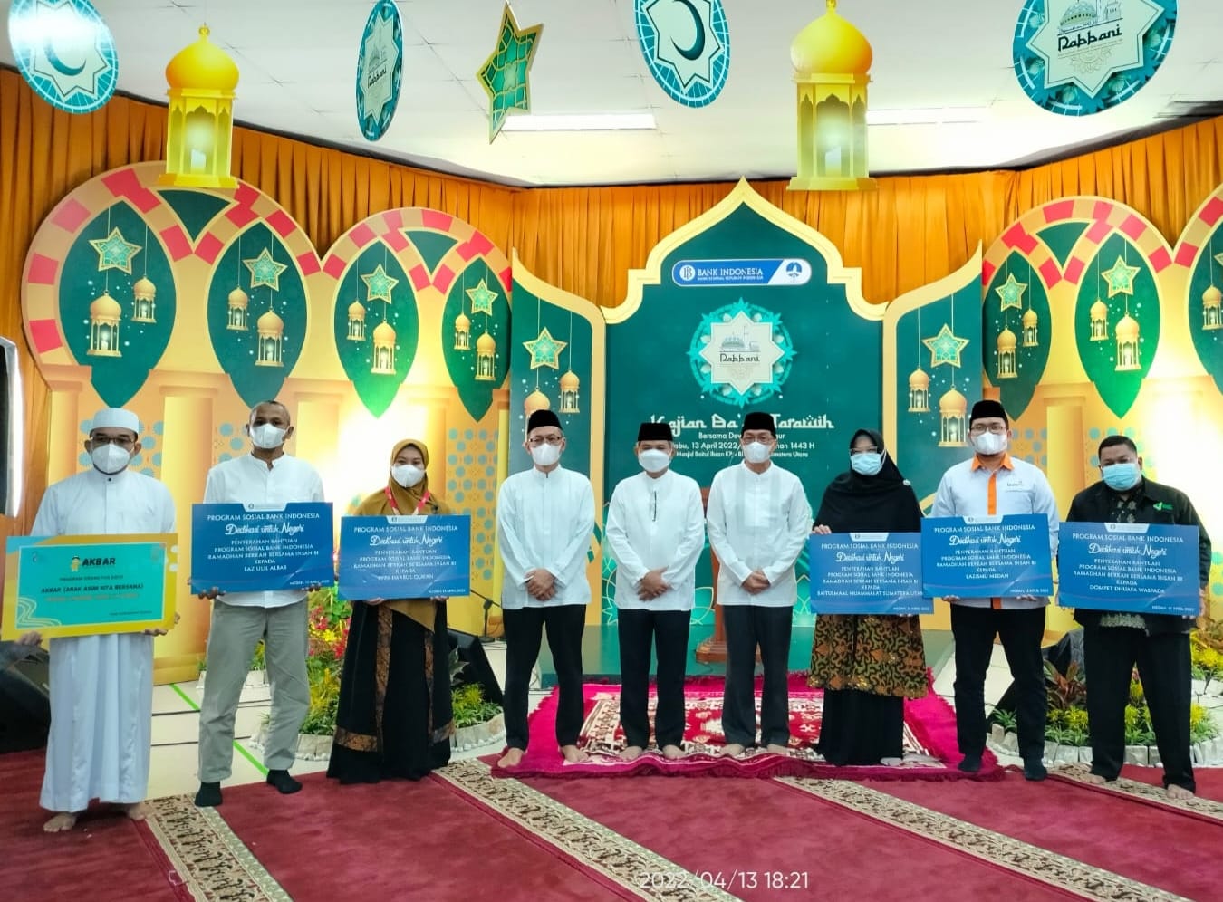 Bank Indonesia Serahkan Bantuan Program Sosial ke DD Waspada, Bersinergi Dengan LAZ